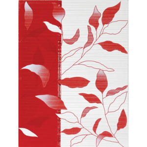 KAI group Viva red dekor inzerto, bíločervená, 25 x 33 cm