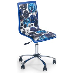 Dětská židle Fun-8 modro-bílá