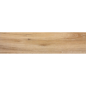 RAKO Faro DARSU717 dlažba, imitace dřeva, světle hnědá, kalibrovaná, 15 x 60 x 1 cm