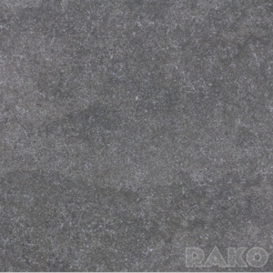 RAKO Kaamos DAK44588, dlažba, černá, kalibrovaná, 45 x 45 x 1 cm