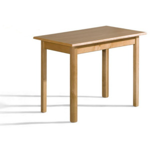 MEBLOMAL Stůl Max 2 P 60x100 s laminovanou deskou OLŠE Barvení dřeva MM: Olše, Varianta: Deska +0Kč