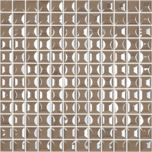 Vidrepur Edna coffee, mozaika, hnědá, 31,5 x 31,5 cm