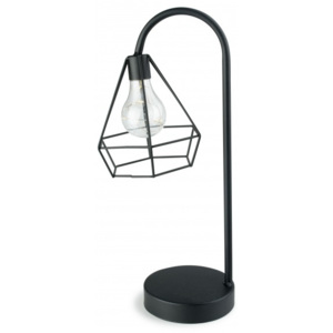 Designová stolní lampa Louis černá Mondex HTOP2906