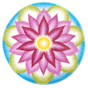 GRUND Mandala POROZUMĚNÍ fialová kruh