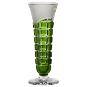 Váza Neron, barva zelená, výška 175 mm