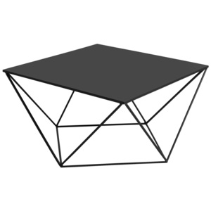 Černý konferenční stolek Custom Form Daryl, délka 80 cm