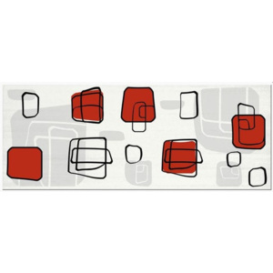 Fineza Fresh dekor DFRESHRE 20x50 cube red