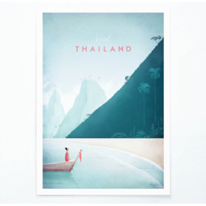 Plakát Travelposter Thailand, A2