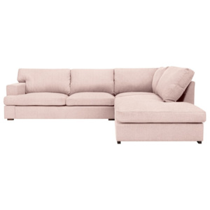 Světle růžová pohovka Windsor & Co Sofas Daphne, pravý roh