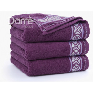 Darré ručník Marciano tmavě fialový 50x90
