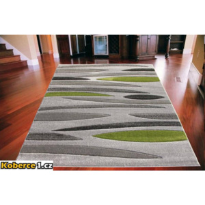 Kusový koberec Fantazie šedo zelený 80x150, Velikosti 80x150cm
