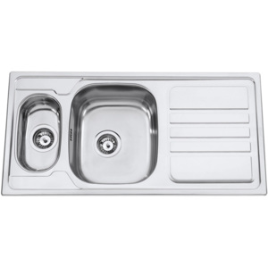 Kuchyňský nerezový dřez Sinks OKIO 1000.9 leštěný (Sinks OKIO 1000.9 leštěný)