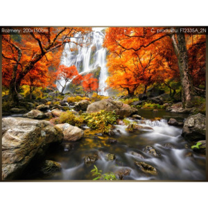 Fototapeta Podzimní vodopád 200x150cm FT2335A_2N
