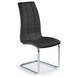 HALMAR Kovová židle K147 černá