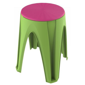 Plastová stolička Rotondo, otočné sedátko Stolička Rotondo – bílá
