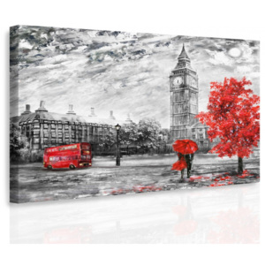 Obraz - Romantický Londýn (60x40 cm) - InSmile ®