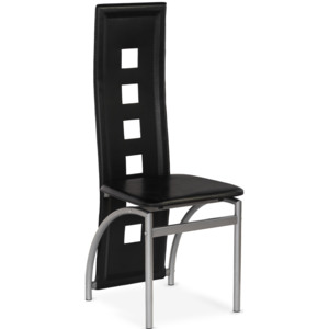 Černá jídelní židle K4M