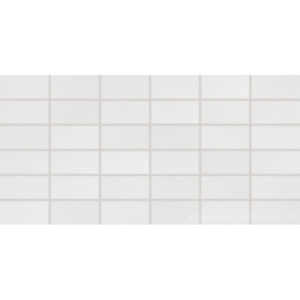 Rako Fashion DDMBG622 mozaika, bílá, 30 x 60 x 1 cm