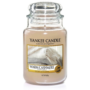 Yankee Candle vonná svíčka Warm Cashmere Classic velký