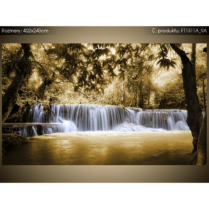 Fototapeta Vodopád v Thajsku 402x240cm FT1311A_9A (Extra gramáž a tloušťka (180-212g/m2 a 100um))