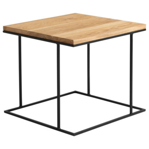 Konferenční stolek s deskou v dekoru dubového dřeva Custom Form Walt, délka 50 cm