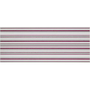 Marazzi Shine purple / white MM3N, inzerto, purpurová, 20 x 50 x 0,85 cm