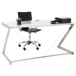 Vivo Designový pracovní stůl GERA bílá