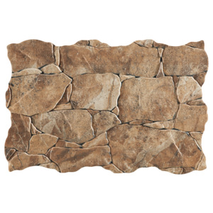 Ecoceramic Pedriza marrone, obklad, imitace kamene, hnědá, 34 x 50 cm