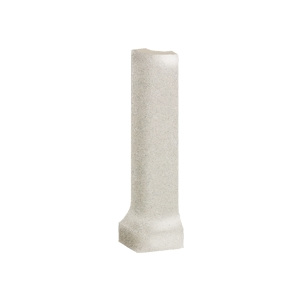 Rako Rock DSERB632 sokl s požlábkem / vnější roh, bílá, 8,5 x 3 cm