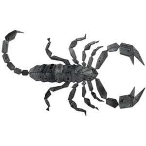 MyWoodStyle DŘEVĚNÝ OBRAZ - Škorpion