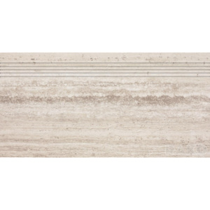 Rako Alba DCPSE732, schodovka, matná, kalibrovaná, šedohnědá, 30 x 60 x 1 cm