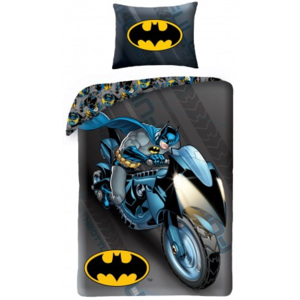 Bavlněné povlečení Batman na motorce