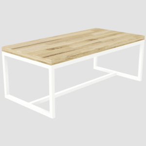 Stolek Gibeli Premium (Rozměr: 100 x 50 cm, Výška stolu: 40 cm, Materiál desky: Dubová spárovka)