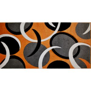 Kusový koberec Rumba 0999A, oranžový