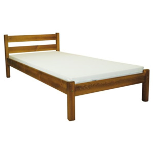 Masivní postel z borovice Erin 90 x 200 cm 03 - dub