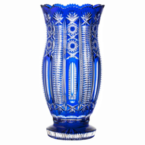 Váza Kendy, barva modrá, výška 365 mm