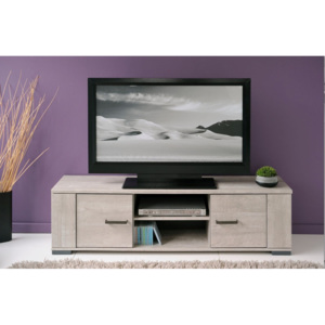 Televizní stolek Norty - dub šedý