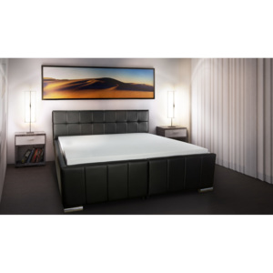 Vysoká čalouněná postel Vanesa 90x220cm