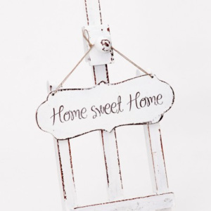 Dřevěná tabulka Home sweet Home 1020
