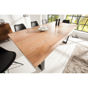 Jídelní stůl MAMMUT 200-E masiv akácie Nábytek | Jídelní prostory | Jídelní stoly | Všechny jídelní stoly