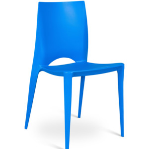 Stones Židle DENISE 44x41x84cm,modrá