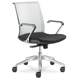 Kancelářská židle LD Seating LYRA NET 203-F80-N6, kolečka