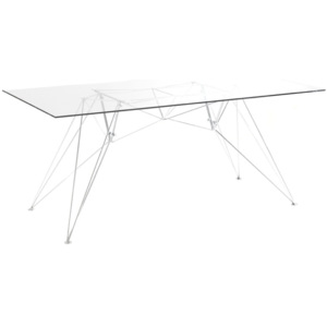 Tomasucci Stůl NEEDLE 75x180x90cm,skleněný