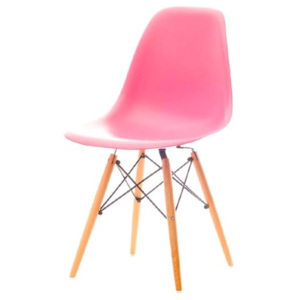 MPT Židle MPC Wood - růžová