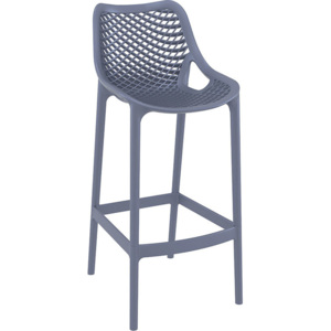 BHM Germany Barová židle Rio outdoor (SET 2 ks) Barva: šedá