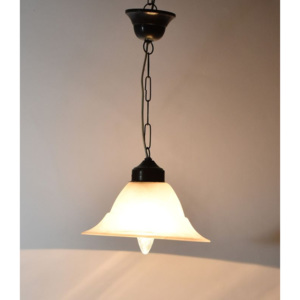 Skleněná lampa , 23x13cm