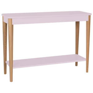 Světle růžový konzolový stolek Ragaba Ashme, šířka 105 cm