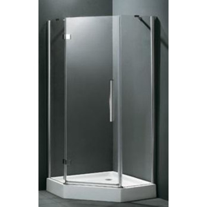 Aquatek Better P3, pentagonální sprchový kout, šířka 90cm, otevírací dveře Ľavé dvere