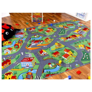 Dětský koberec 200x300 cm SMART CITY