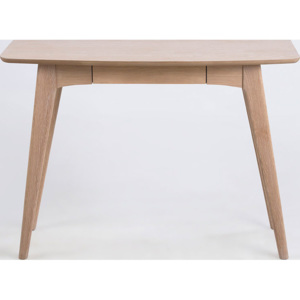 Design Scandinavia Pracovní stůl se zásuvkou Woody, 105 cm Barva: dub